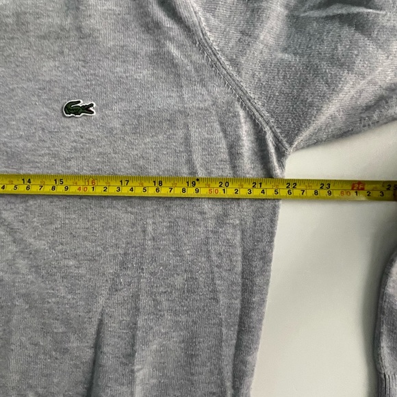 Lacoste V Neck Sweater - Picture 8 of 9